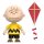 Peanuts ReAction Actionfigur Charlie Brown and the Kite-Eating Tree (Comic Panel) 9 cm