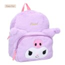 Sanrio Rucksack Kuromil Fluffy Festival Purple 26 cm