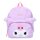 Sanrio Rucksack Kuromil Fluffy Festival Purple 26 cm