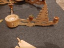 Hängepyramide Weihnachtspyramide groß 60cm Deckenpyramide Erzgebirge unvollständig