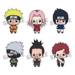 Naruto Chokorin Mascot Series Sammelfiguren 6 cm Blind Box Sortiment (6)
