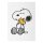 Peanuts Premium Plüsch Notizbuch A5 Snoopy