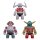 Mazinger Z Brickroid Actionfigur Mechanical Beasts Set 1 5 cm