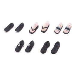 Sousai Shojo Teien Zubehör Set für Actionfiguren Dress Up Shoes Vol.1 Color C Ver.
