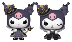 Hello Kitty & Friends POP! Sanrio Vinyl Figur Royal Kuromi with Chase Exclusive Edition 9 cm Sortiment (6)