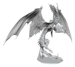 Pathfinder Deep Cuts Boxed Miniatur unbemalt Adult Mirage Dragon 23 cm