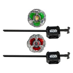 Beyblade X und Star Wars Collab Luke Skywalker 4-80B vs. Darth Vader 4-60B