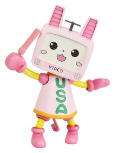 Idolmaster Cinderella Girls Plastic Model Kit Usachanrobo 12 cm