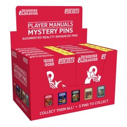 Dungeons & Dragons Ansteck-Pins  Blind Box Mystery Player Manuel Pins Sortiment (10)