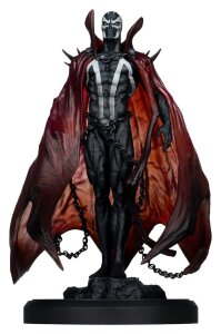 Spawn Black White & Red All Over Statue 1/10 Spawn by Pupeteer Lee 23 cm