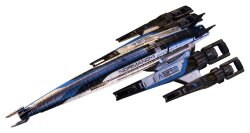 Mass Effect Die-Cast Normandy SR-2 22 cm
