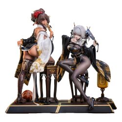 Goddess of Victory: Nikke PVC Statuen 2er-Set 1/4 Blanc & Noir