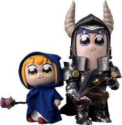 Pop Team Epic Vinyl Figuren 2er-Pack Chibi Creature Popuko & Pipimi Shining Shoulder Ver.