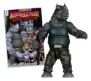 Teenage Mutant Ninja Turtles Page Punchers Actionfigur Rocksteady 17 cm