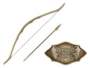 Herr der Ringe Replik 1/1 Legolas Lothlorien Bogen mit Pfeil 97 cm