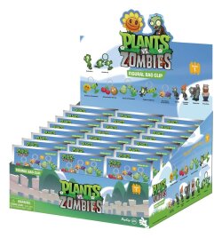 Plants vs. Zombies 3D PVC-Taschenanhänger Serie 1 Display (24)
