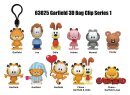 Garfield 3D PVC-Taschenanhänger Serie 1 Display (24)