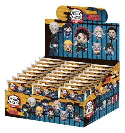 Demon Slayer 3D PVC-Taschenanhänger Infinity Castle Serie 1 Display (24)