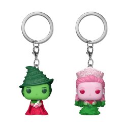 Wicked POP! Vinyl Schlüsselanhänger 2er-Pack G&E (Ombre) 4 cm