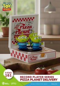 Toy Story Record Player Series PVC Figur Pizza Planet Delivery 12 cm