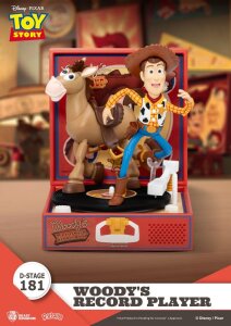 Toy Story Record Player Series PVC Figur Woodys Record Player 13 cm