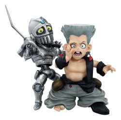 JoJos Bizarre Adventure Ichibansho PVC Statue Kid Polnareff & Kid Chariot 8 cm
