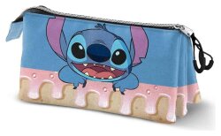 Lilo & Stitch Triple Federmäppchen Cake Blue
