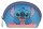 Lilo & Stitch Casual Oval Geldbörse Cake Blue