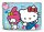 Sanrio Small Square Geldbörse Hello Kitty Friendship Blue
