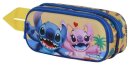 Lilo & Stitch 3D Double Federmäppchen Ocean Blue