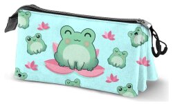 Oh My Pop! Triple Federmäppchen Froggy Turquoise