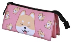Oh My Pop! Triple Federmäppchen Shiba Pink