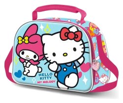 Sanrio 3D Lunch Box Brotzeittasche Hello Kitty Friendship Blue