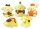 Sanrio Twinchees Minifiguren Pompompurin My Fav Color 5 cm Blind Pack Display (24)