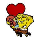 SpongeBob Schwammkopf Bobble Ansteck-Pin Spongebob Heart...