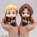 Attack on Titan Look Up PVC Statuen Hange Zoe & Erwin...