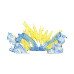 Lightning POP! Elements Vinyl Figur Yellow 5 cm