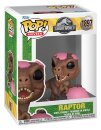 Jurassic Park POP! Movies Vinyl Figur SPRG- Raptor 9 cm