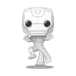 Marvel POP! Vinyl Figur Sketched - Iron Man 9 cm