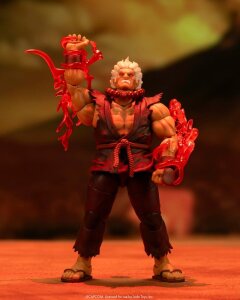 Ultra Street Fighter II: The Final Challengers Actionfigur 1/12 Akuma Deluxe 15 cm