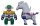 Steel Jeeg Brickroid Actionfiguren 2er-Pack Steel Jeeg: Pantheroid Set 5 cm