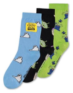 Toy Story 5 Socken 3er-Pack Crew 39-42