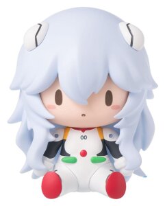 Evangelion: 3.0+1.0 Thrice Upon a Time Fuwa Petit Chibi Figur Rei: Long Hair 8 cm