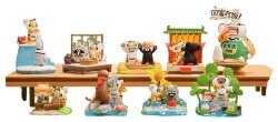 Alexander The Fat Tiger Blind Box Minifiguren Little Tiger and his companions Display (8)