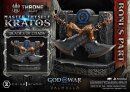 Throne Legacy God of War Series Statue 1/3 Ragnarok Master Thyself Kratos Bonus Version 67 cm