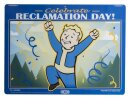 Fallout Me­tall­schild Reclamation Day