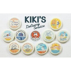 Kikis kleiner Lieferservice Ansteck-Buttons Vintage 6 cm Blind Box Sortiment (10)