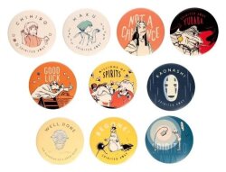 Chihiros Reise ins Zauberland Ansteck-Buttons Chihiro Anniversary 6 cm Blind Box Sortiment (10)