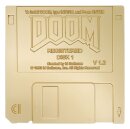 Doom Replik Floppy Disk Gold Plated Limited Edition