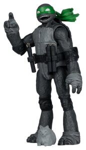 Teenage Mutant Ninja Turtles Page Punchers Actionfigur Michelangelo (Black White & Green) (Red Platinum Edition) 13 cm